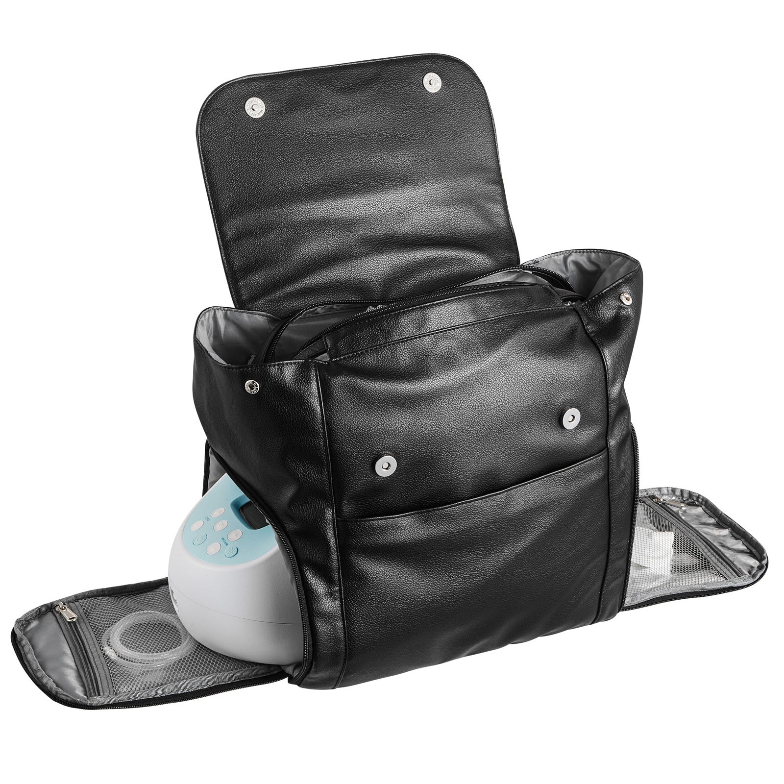 Breast Pump Backpack, Insulated Breastfeeding Bag With Ice Pack_voghion.com